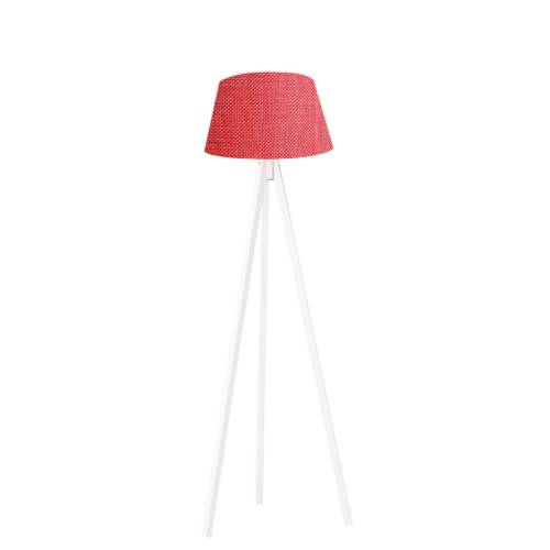 3-ayakli-tripod-lambader kumas-baslikli-konik-kırmızı beyaz